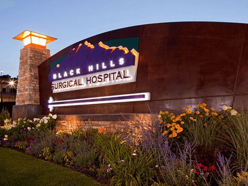 Exterior Sign at Black Hills Surgical Hospital