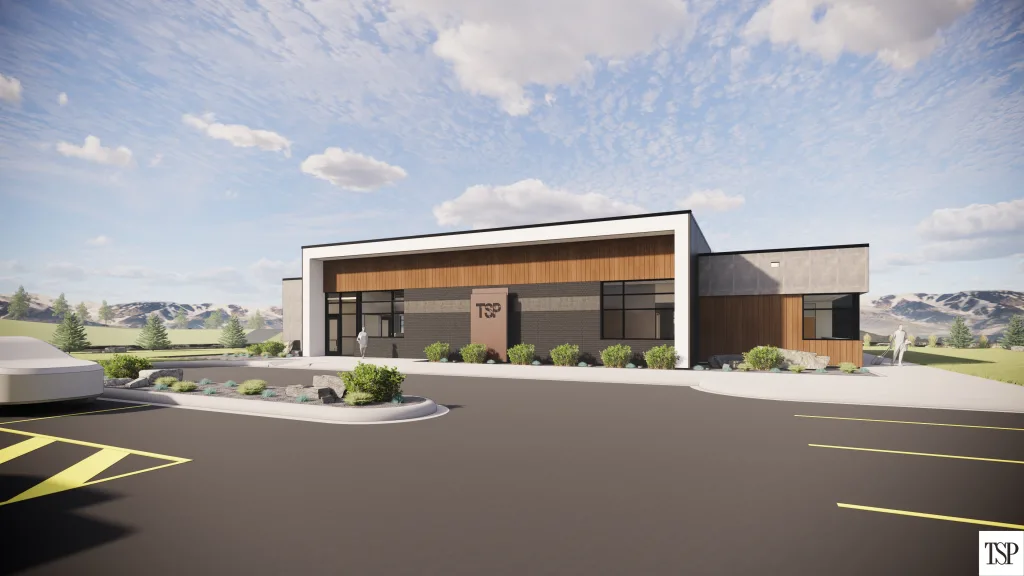 Rendering of new TSP office in Rapid City