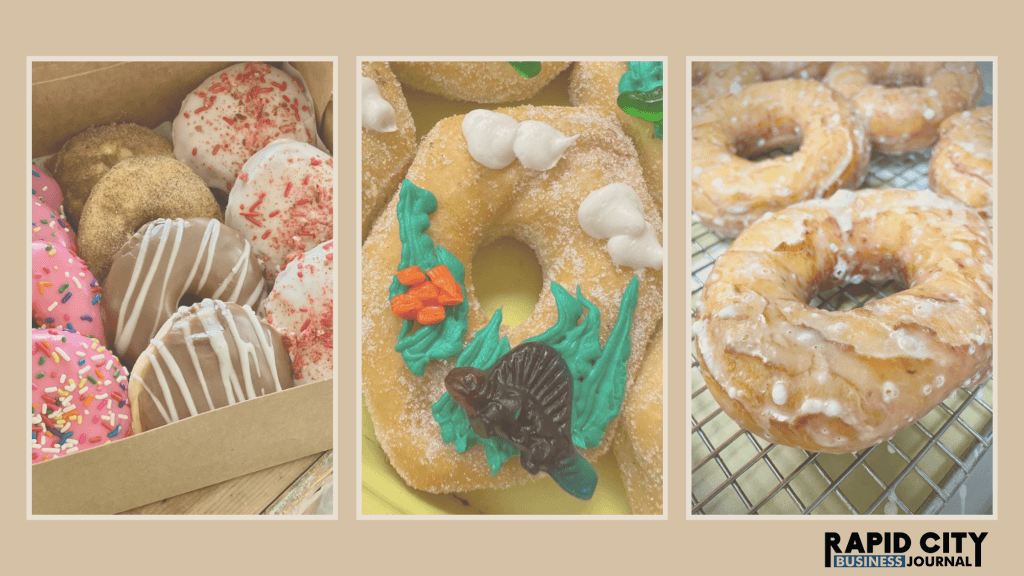 Collage Photo of the best donuts in rapid city