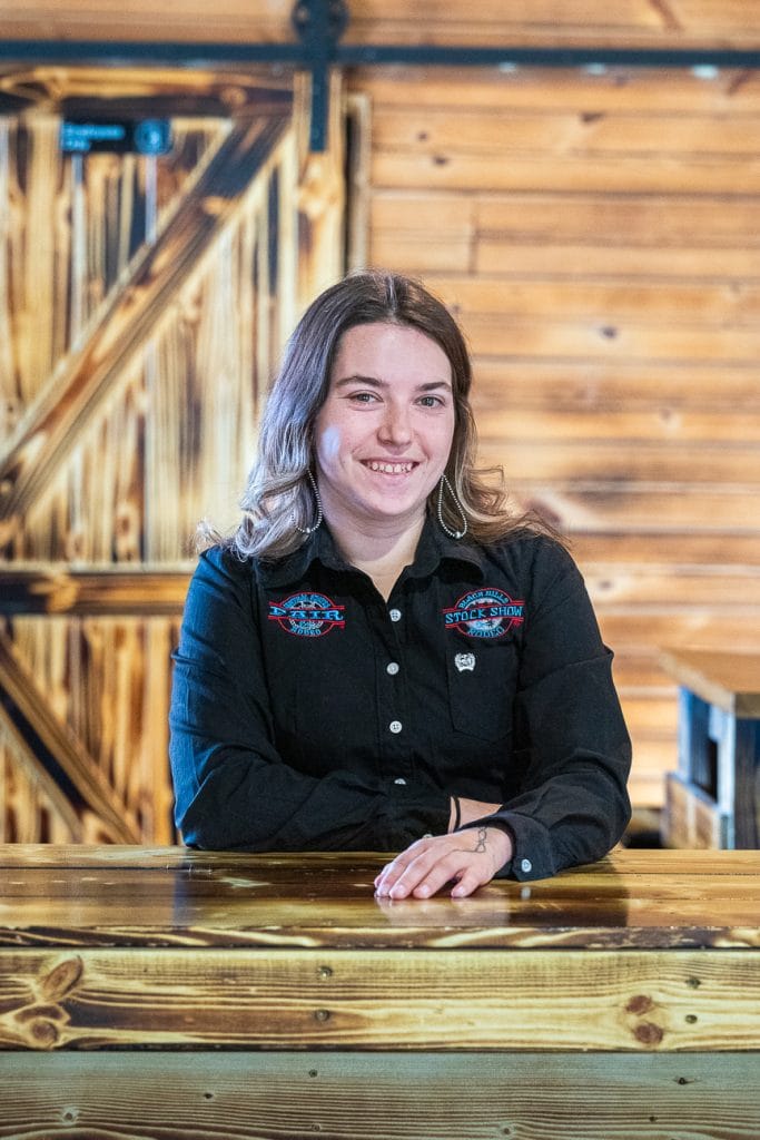 Paig Vanderwerff Black Hills Stock Show employee