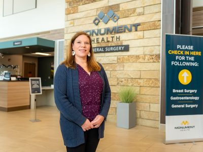 Rachel Jordan leverages the DoD SkillBridge Program to begin new career at Monument Health // Photo by Monument Health