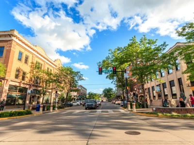 Rapid City in South Dakota, USA