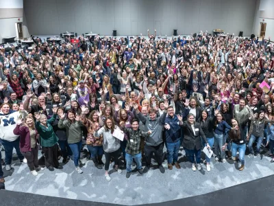 Large group photo of BHFCU Staff