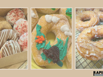 Collage Photo of the best donuts in rapid city