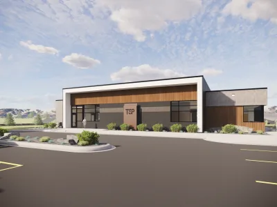 Rendering of new TSP office in Rapid City