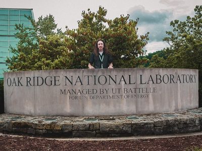 Ryan at Oak Ridge National Laboratory