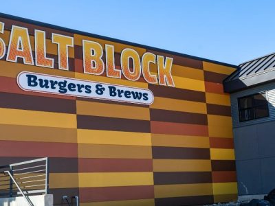 Salt Block Burgers brews